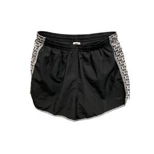 Large Victoria's Secret Pink Womens Black Running Shorts Lined